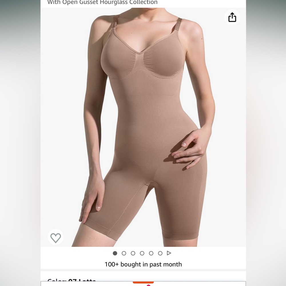 Pumiey shapewear bodysuit
